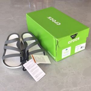 CROCS SWIFTWATER SANDAL WOMEN SIZE 9 NWT